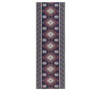 Beliani Rug Kangal Dark Blue 80 X 240 Cm