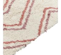 Rug KASTAMONU Beige 140 x 200 cm Cotton