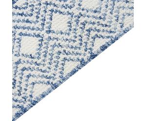 Beliani Rug Kawas Blue 160 X 230 Cm