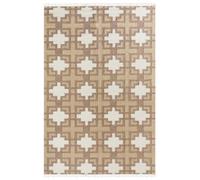 Beliani Rug Konurtay Beige 200 X 300 Cm Jute