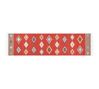 Rug LORUT Multicolour 80 x 300 cm Cotton Kilim