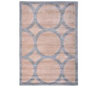 Beliani Rug Malan Light Brown 160 X 230 Cm Viscose