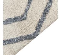 Beliani Rug Menderes Light Blue 160 X 230 Cm Cotton