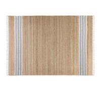 Beliani Rug Mirza Light Blue 160 X 230 Cm Jute