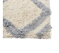 Beliani Rug NEVSEHIR Beige 140x200 cm Cotton, Cream