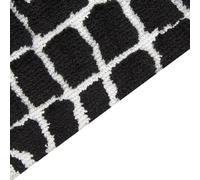 Beliani Rug Punge Black 300 X 400 Cm