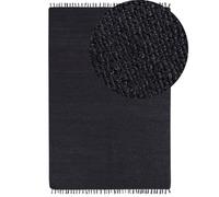 Jute Area Rug 200 x 300 cm Black SINANKOY