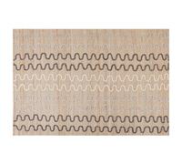 Beliani Rug Sogut Beige 140 X 200 Cm Jute