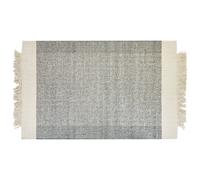 Beliani Rug Tatlisu Grey 140 X 200 Cm Wool