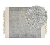 Beliani Rug Tatlisu Grey 160 X 230 Cm Wool