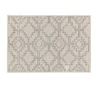 Beliani Rug Urla Beige 140 X 200 Cm Wool