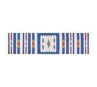 Rug VARSER Multicolour 80 x 300 cm Cotton Kilim