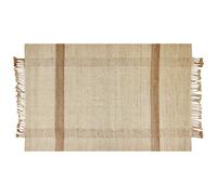 Beliani Rug Yelmez Beige 140 X 200 Cm Jute