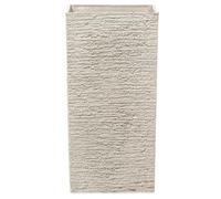 Beliani Rustic Plant Pot Gaza 35 Cm Beige