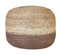 Beliani Pouffe DUKI Jute Brown