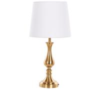 Beliani Rustic Table Lamp Hodmo Metal Gold