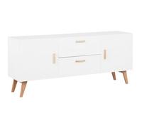 Beliani 2 Door Sideboard MEET White, White