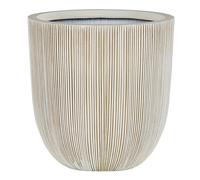 Beliani Scandinavian Plant Pot Chios 31 Cm Beige