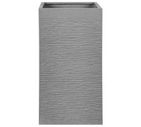 Beliani Scandinavian Plant Pot Dion 40 Cm Grey