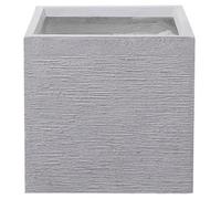 Beliani Scandinavian Plant Pot Paros 40 Cm Grey