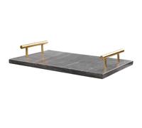Serving Tray DIMARI Stone Black Marble