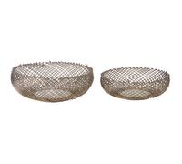 Set of 2 Bowls BALIUNG Metal Gold