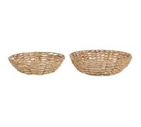Set of 2 Bowls DALAT Wicker Natural