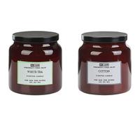 Set of 2 Scented Candles ABSOLUTE ALCHEMY Soy Wax Fresh Notes