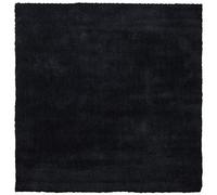 Shaggy Rug DEMRE Black 200 x 200 cm