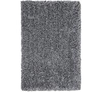 Beliani Shaggygy Rug Cide Black/ White 140 X 200 Cm