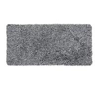Beliani Shaggygy Rug Cide Black/ White 80 X 150 Cm