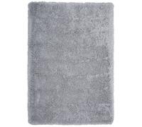 Beliani Shaggygy Rug Cide Light Grey 160 X 230 Cm