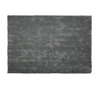 Beliani Shaggygy Rug Demre Dark Grey 140 X 200 Cm