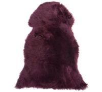 Sheepskin Rug ULURU Purple 65 x 110 cm