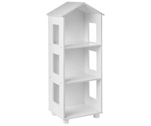 Beliani Shelving Unit Glenorie 100 Cm White