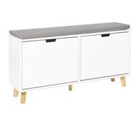 Shoe Storage Bench MINERAL White