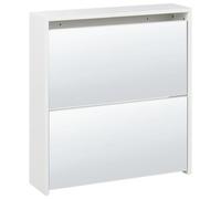 Beliani Shoe Storage Cabinet MIDFIELD White, White