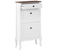 Beliani Shoe Storage Cabinet Nundle White