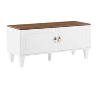 Beliani Shoe Storage Cabinet Quebec White
