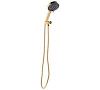 Beliani Shower Head And Hose Kit Mapiri 6-Function Gold