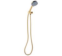 Beliani Shower Head And Hose Kit Suripa 3-Function Gold