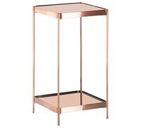Side Table ALSEA Tempered Glass Copper