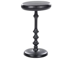 Beliani Side Table Atapo Metal Black