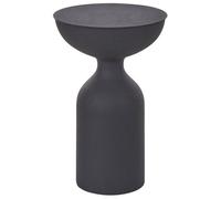 Beliani Side Table Cota Metal Black