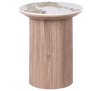 Side Table DORA Ceramic Brown