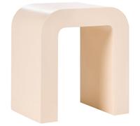 Beliani Side Table Enid Light Beige