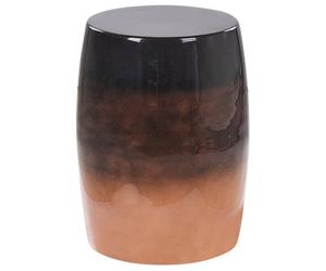 Beliani Side Table Fraguita Metal Black