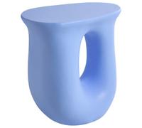 Beliani Side Table Idro 42 Cm 28 Cm Blue