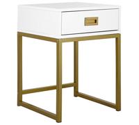 Beliani Side Table Largo White