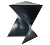 Beliani Side Table Pecos Black